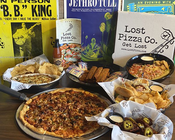 lost pizza indianola food samples menu