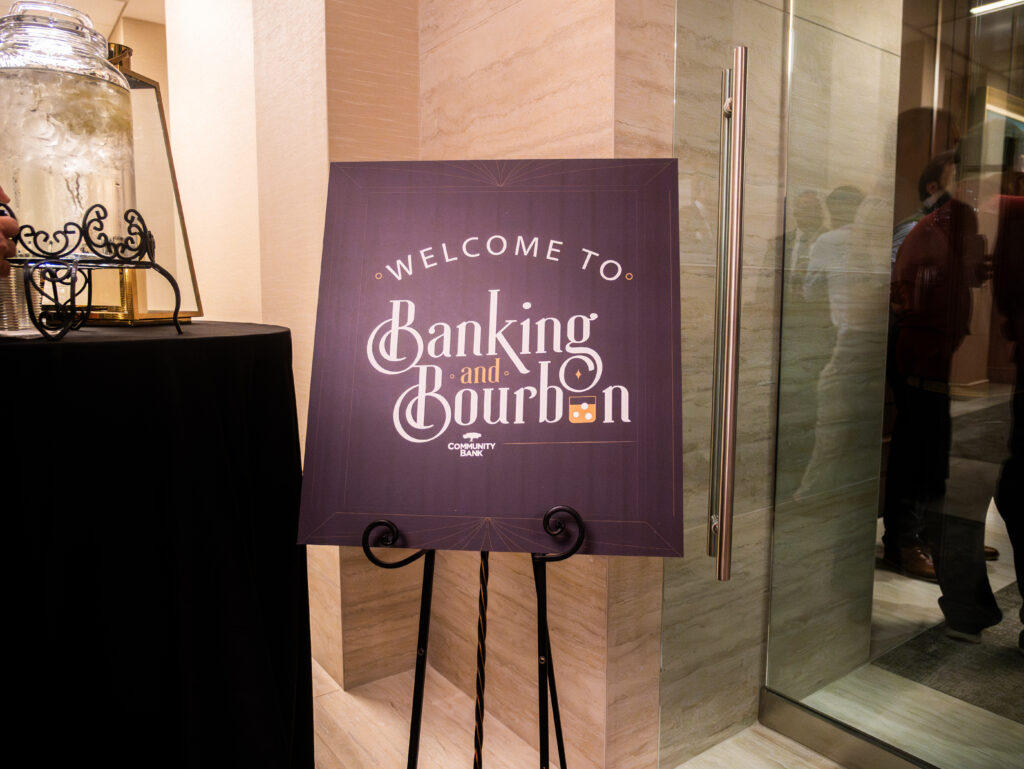 Banking and Bourbon – Metro Jackson sign