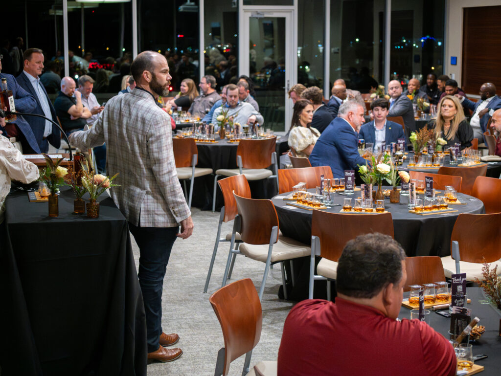 Banking and Bourbon – Metro Jackson wide shot of seated guests and speaker