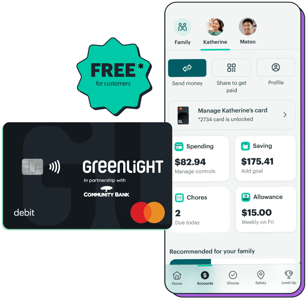 Greenlight Card & mobile app